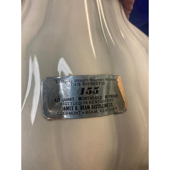 Vintage Jim Beam Old Decanter With Original Box Empty MCM Hollywood Regency Barw - Picture 6 of 10